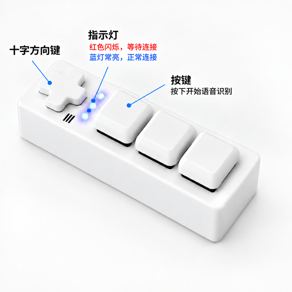 四按键麦克风小键盘设备说明